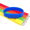 Hot Sale Customized Silicone USB Wristband